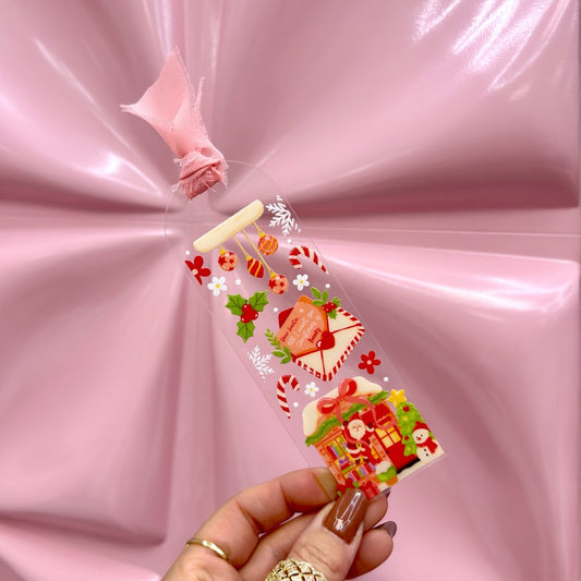 Santa’s Letters Acrylic Bookmark 💌✨