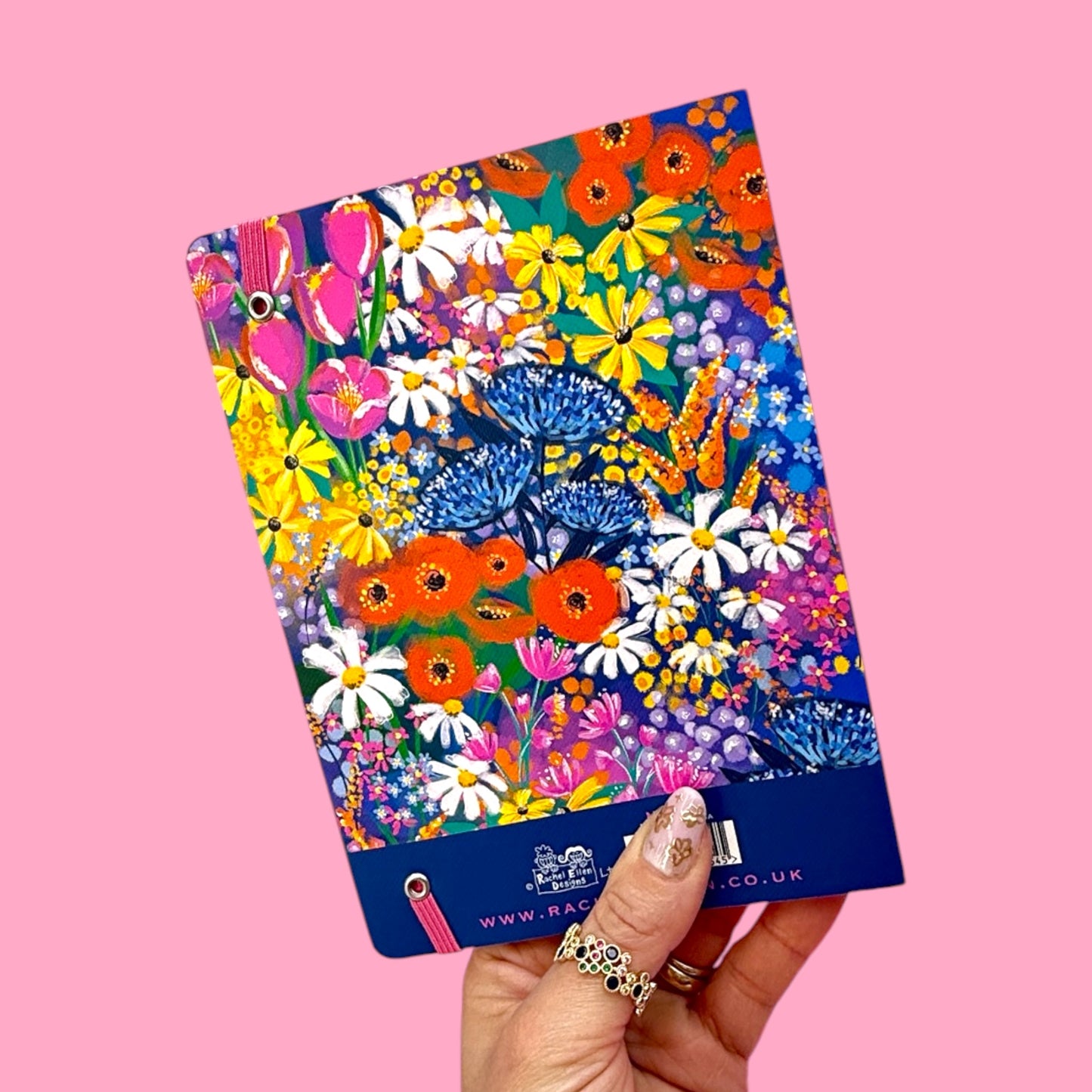 🌸Live Life in Full Bloom Floral Notebook✨📖