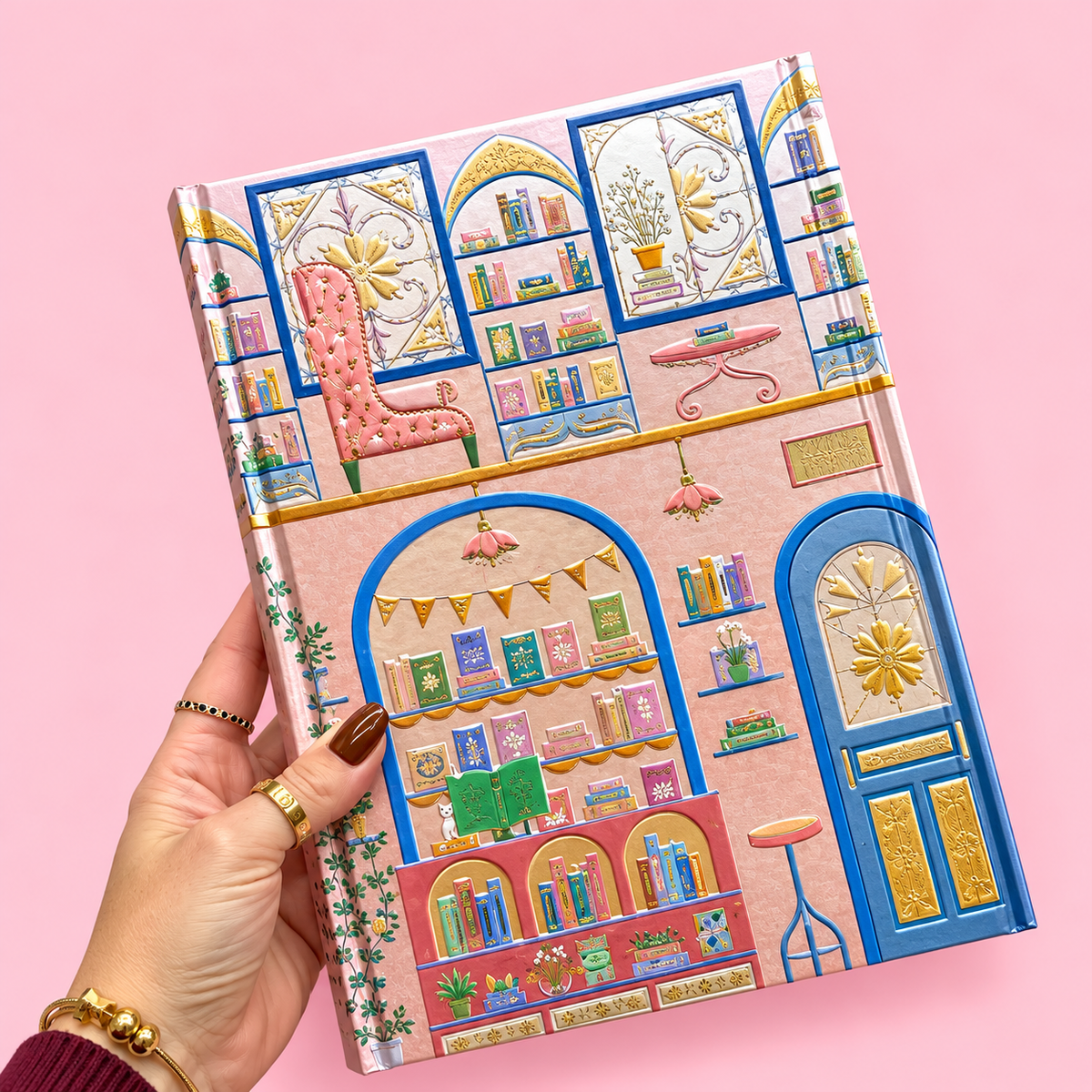 📚 I Love Reading Hardcover Notebook Cosy Bookish Journal ✨