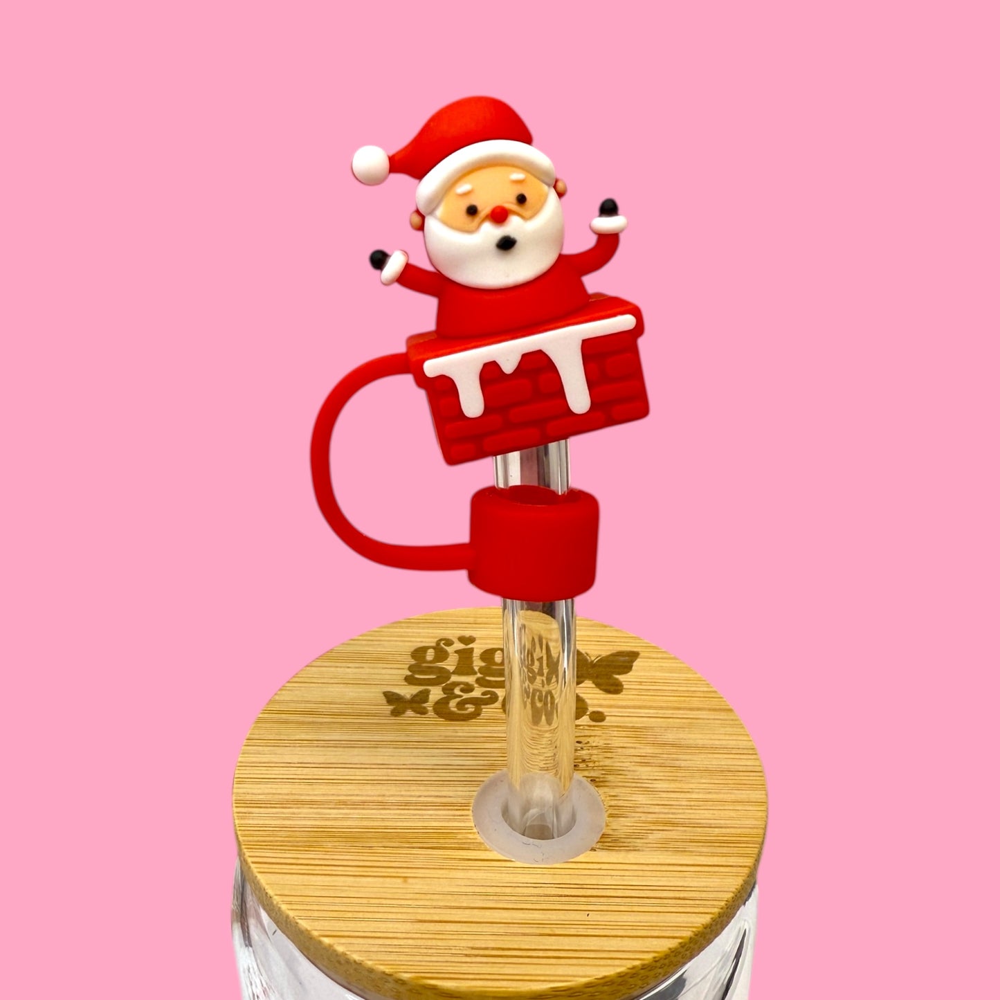 🎅🏻 Santa Straw Topper ❤️