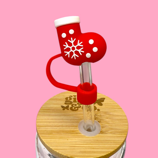 🧦 Christmas Stocking Straw Topper❤️