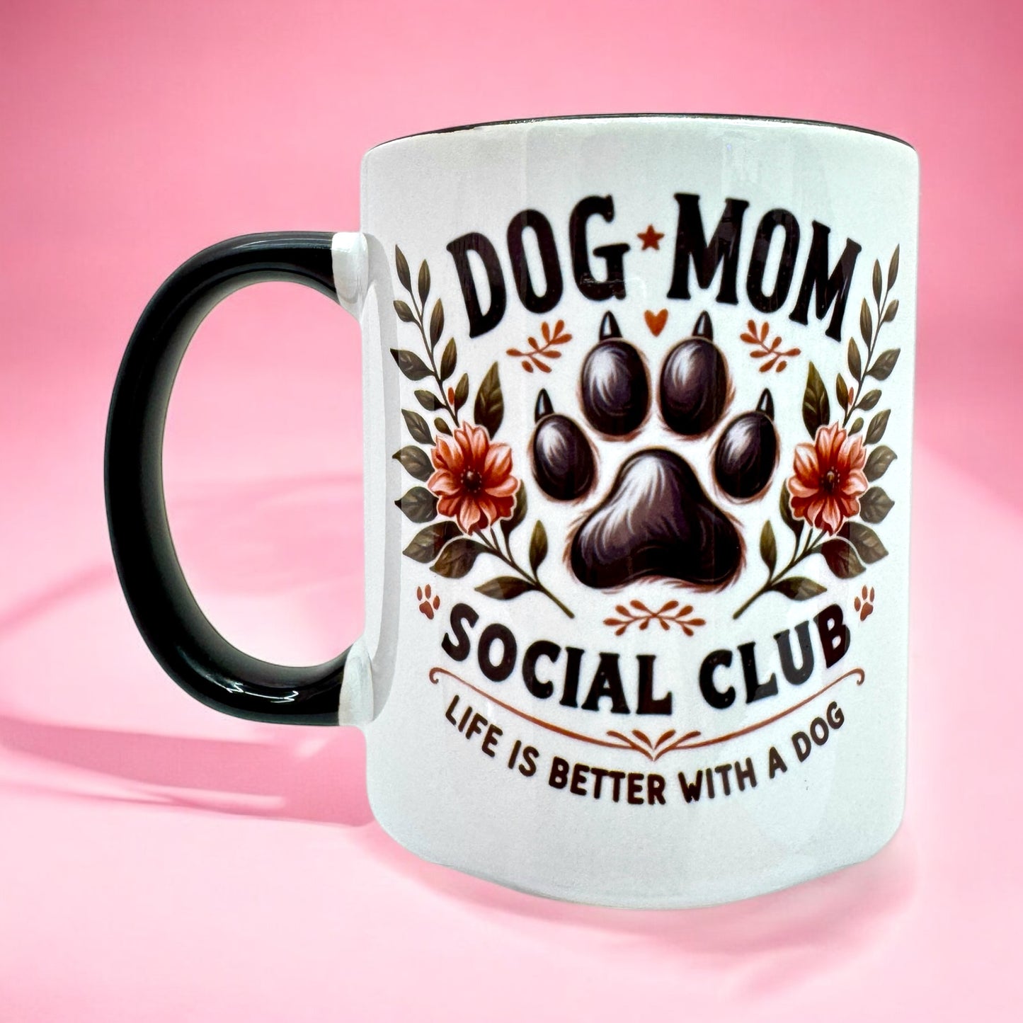 🖤 Dog Mom Social Club 11oz Mug 🐾