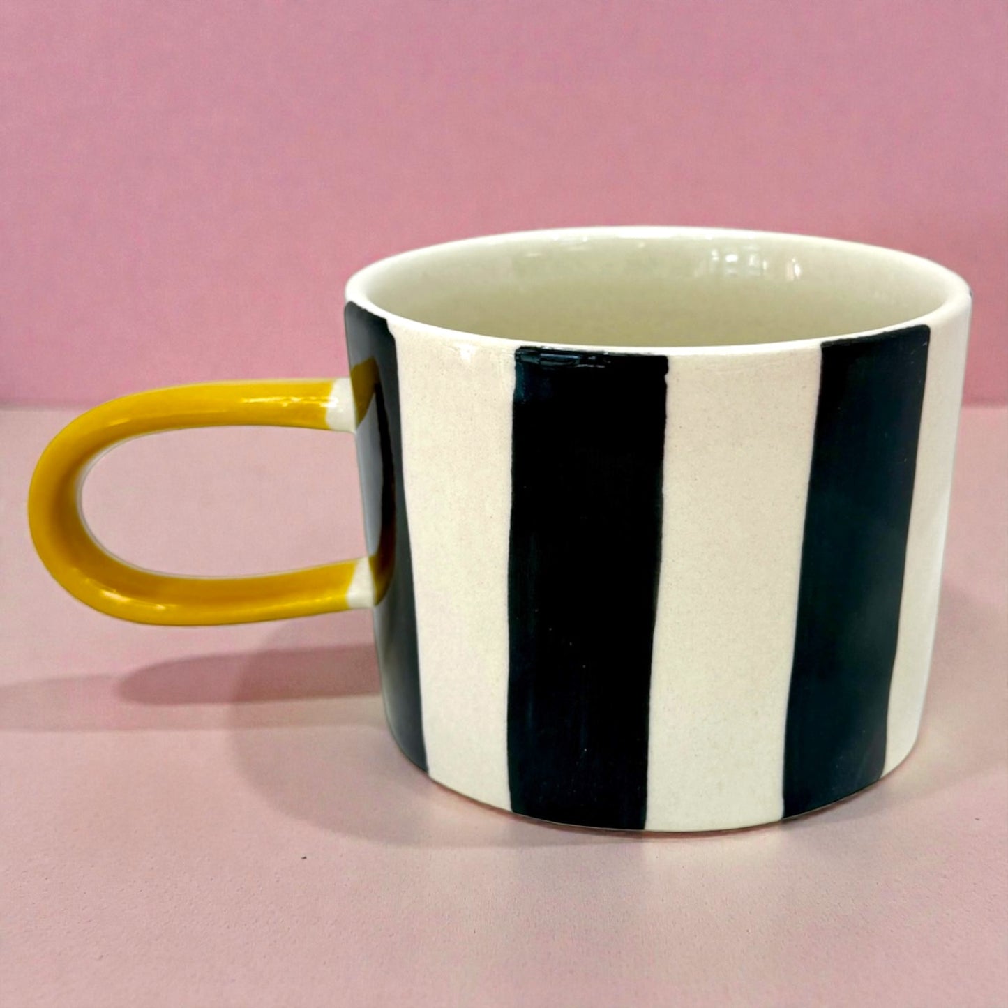 🖤 Stripe Ceramic Mug✨