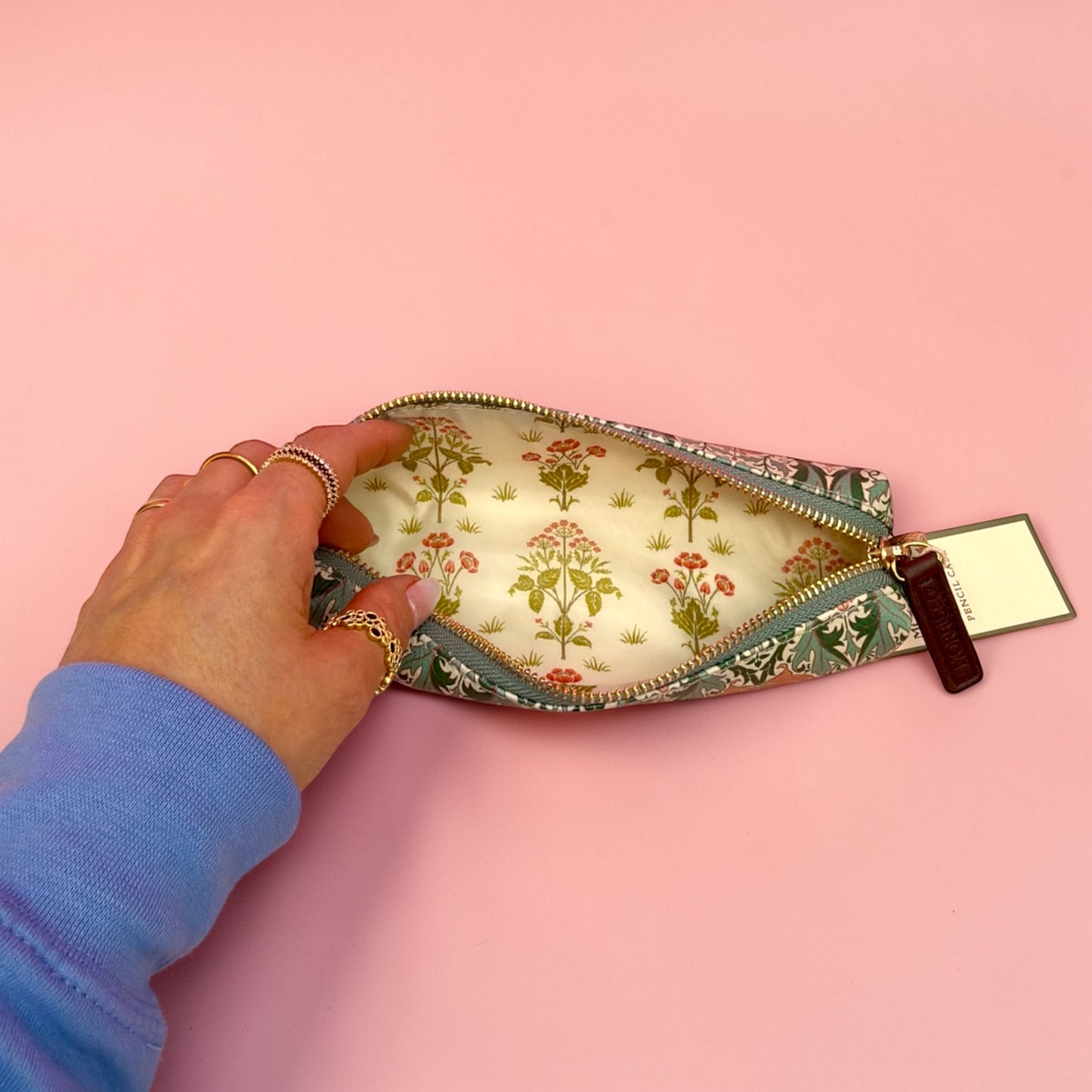🌿 Morris & Co Slim Pencil Case ✨