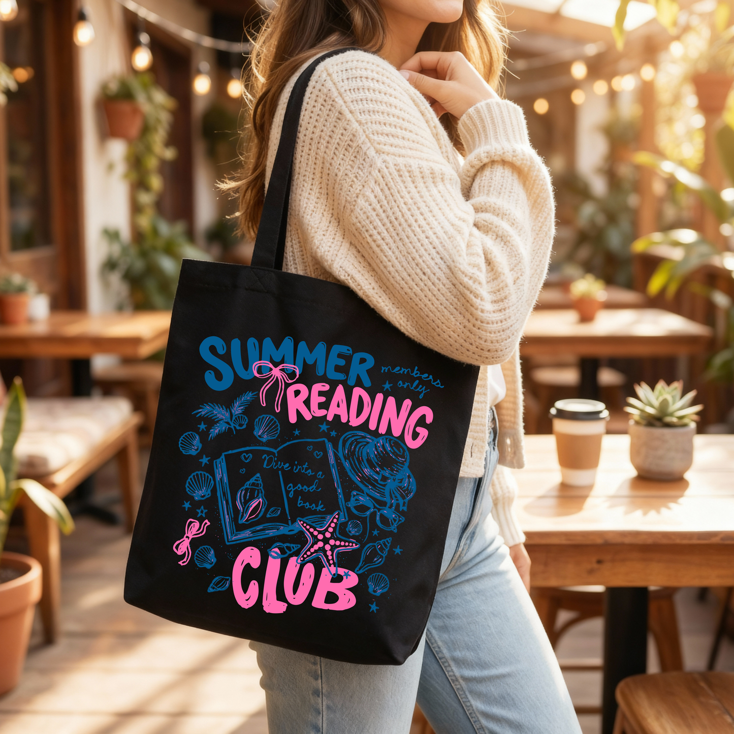 🌊📚Summer Reading Club Tote Bag ☀️