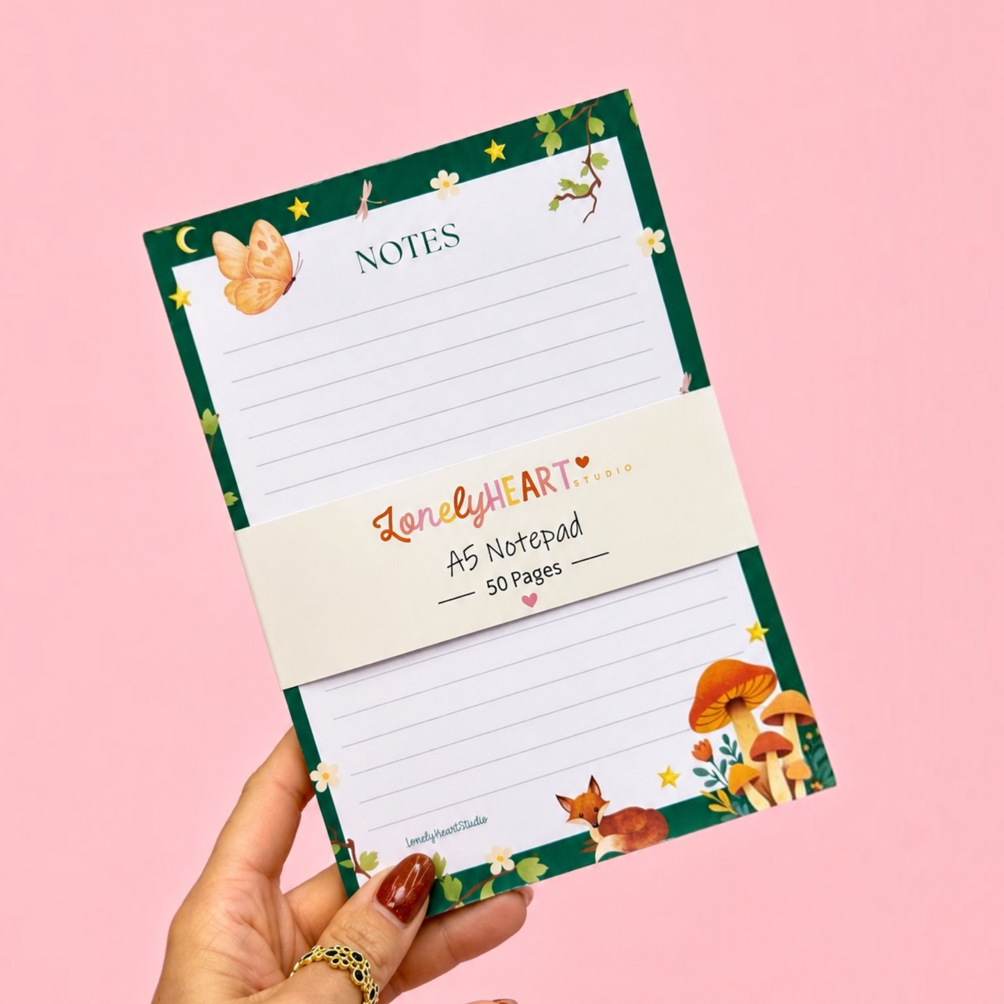 Enchanted Woodland A5 Notepad š¦š