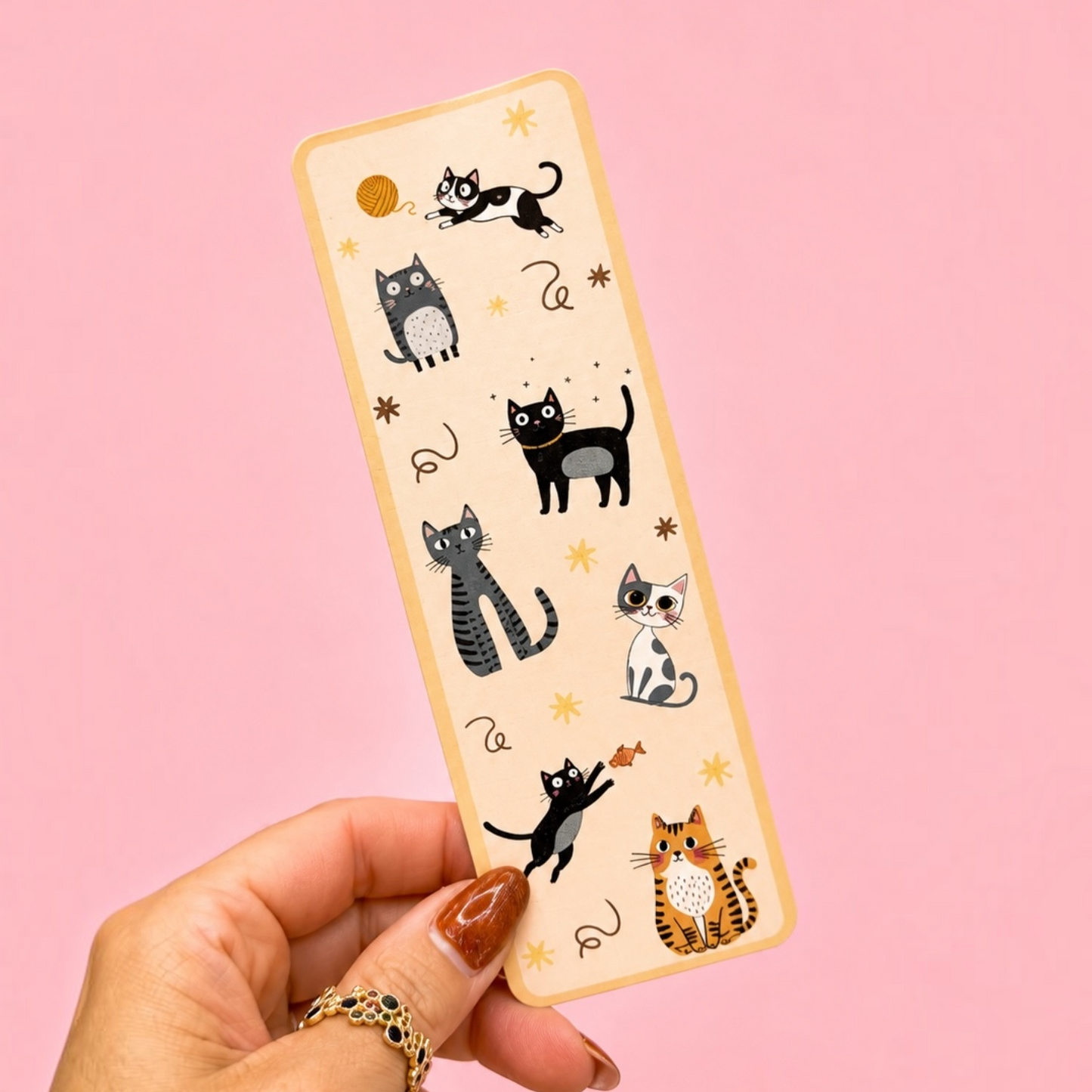 Cute Cats Bookmark ๐ฑ๐