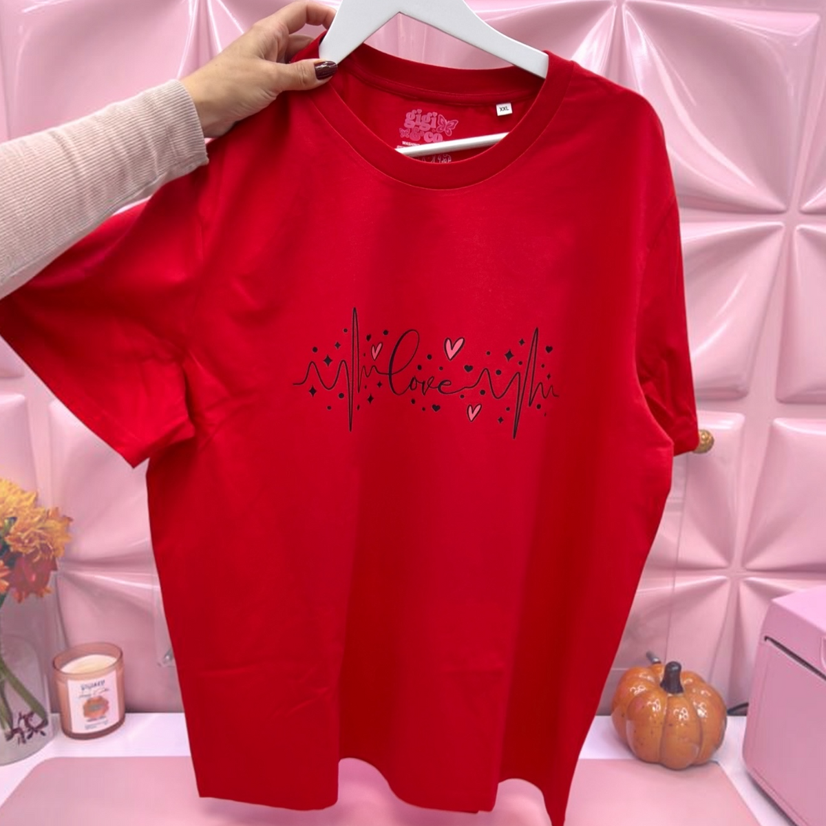 ♥️ Love Heartbeat Valentine T-Shirt✨