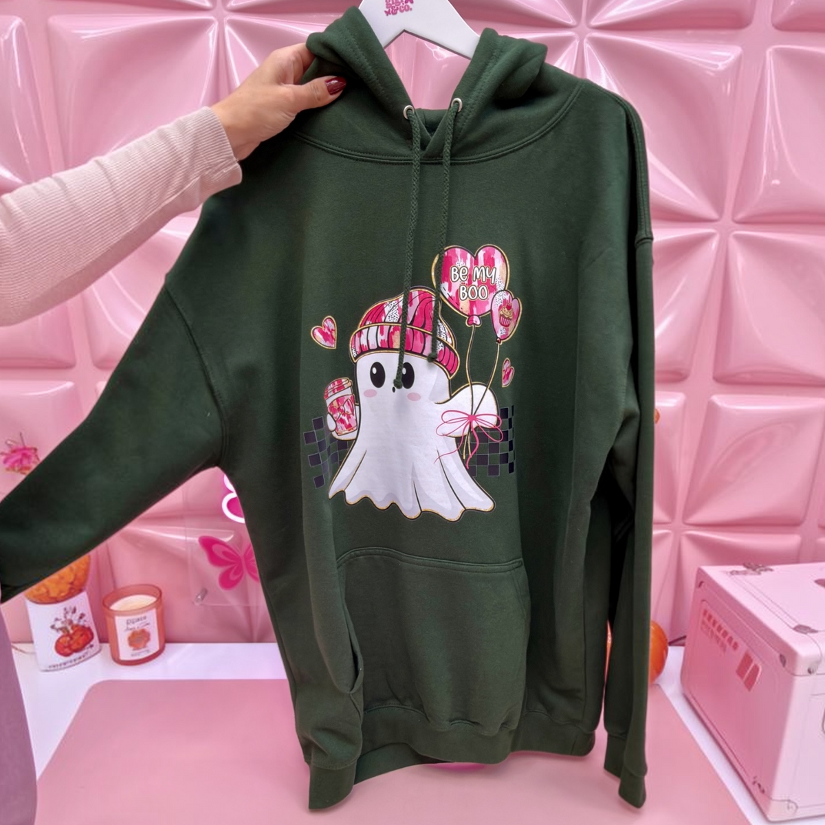 Be My Boo Ghost Hoodie 👻💕