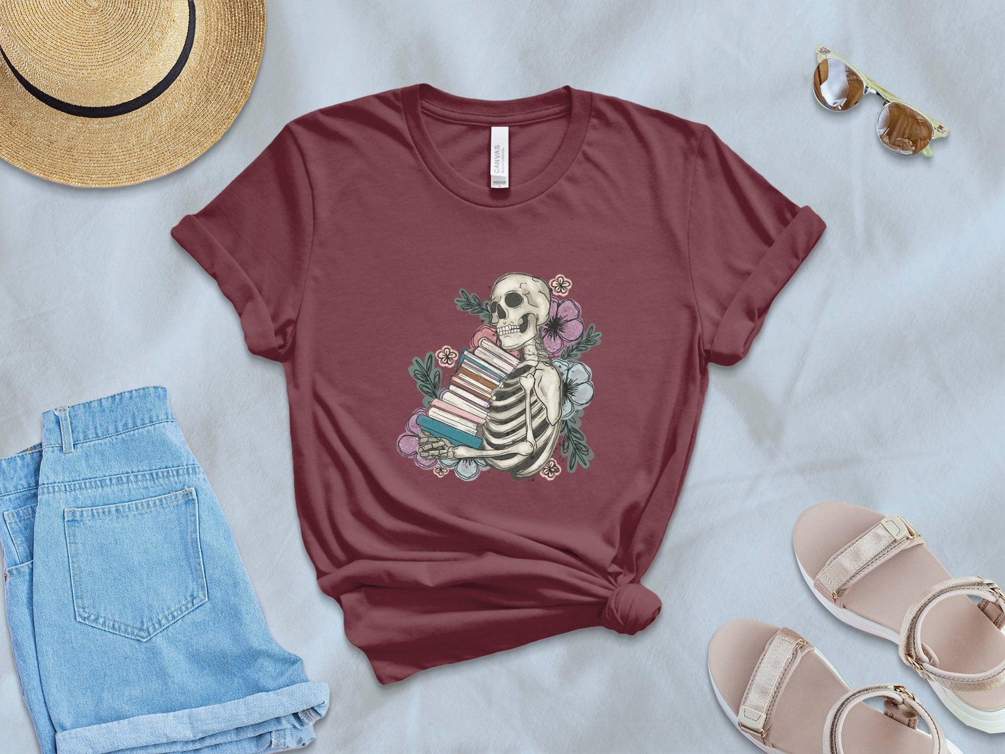 Bookish Skellie T-Shirt
