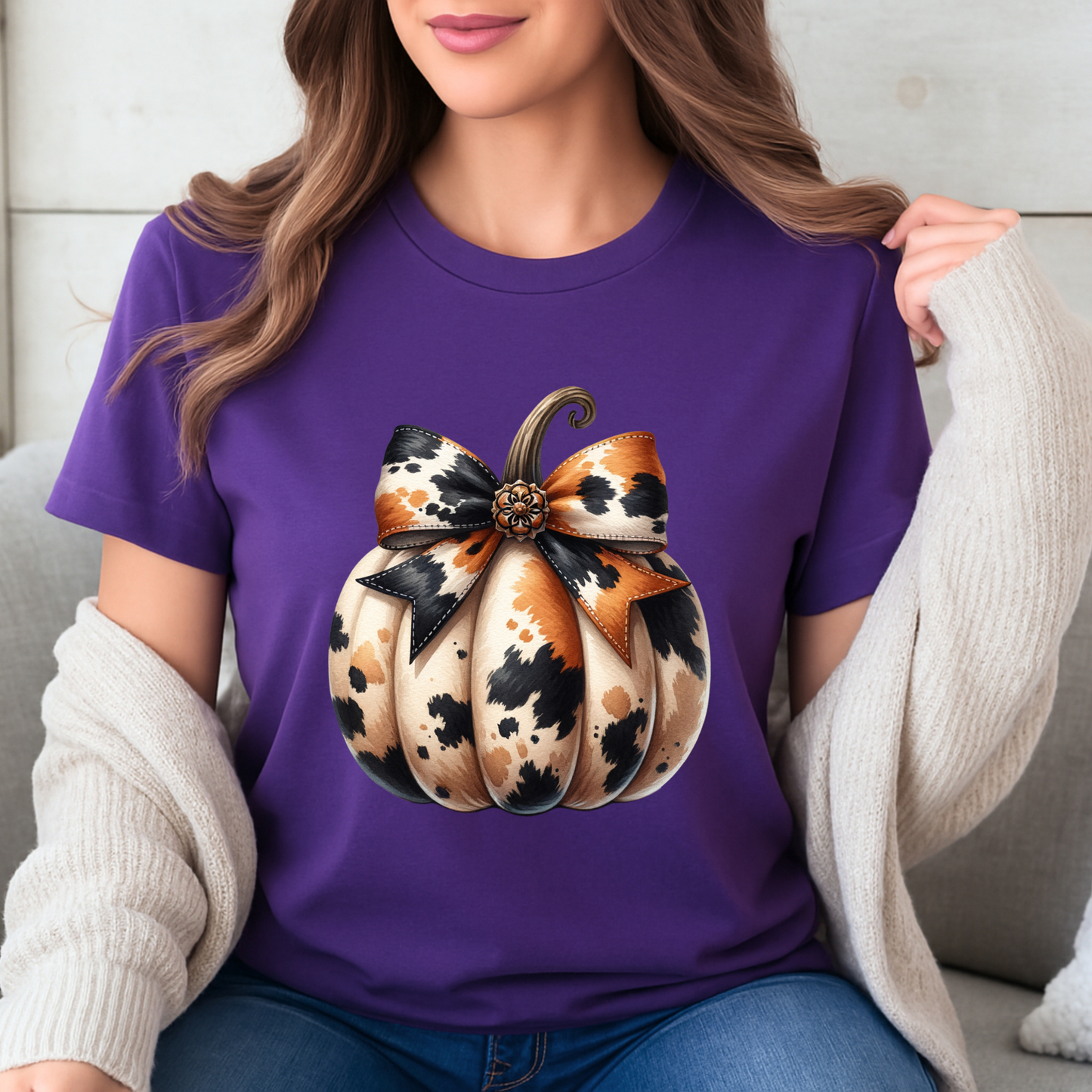 Cowhide Pumpkin - 100% Organic cotton T-shirt