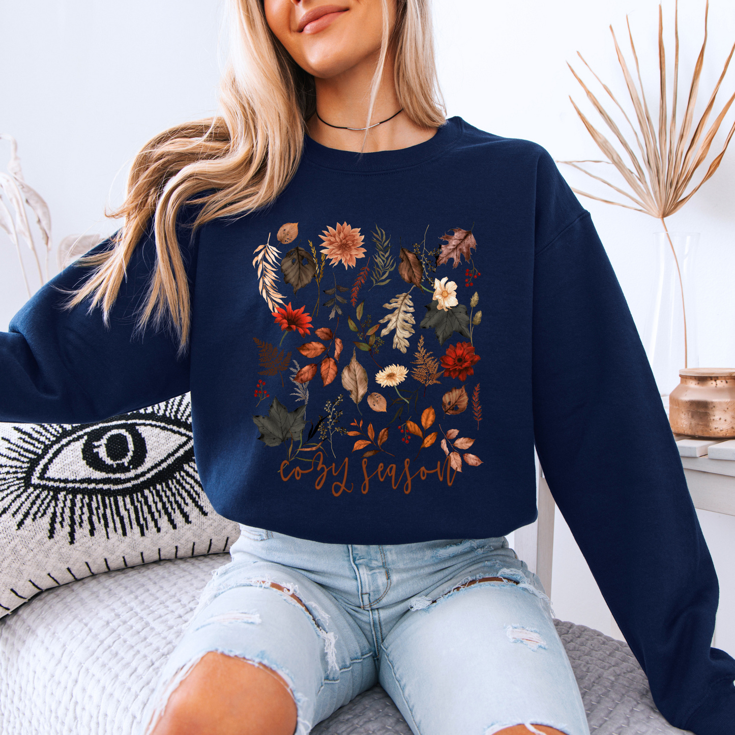 🍂🧡 Cozy Season Cotton Sweatshirt✨