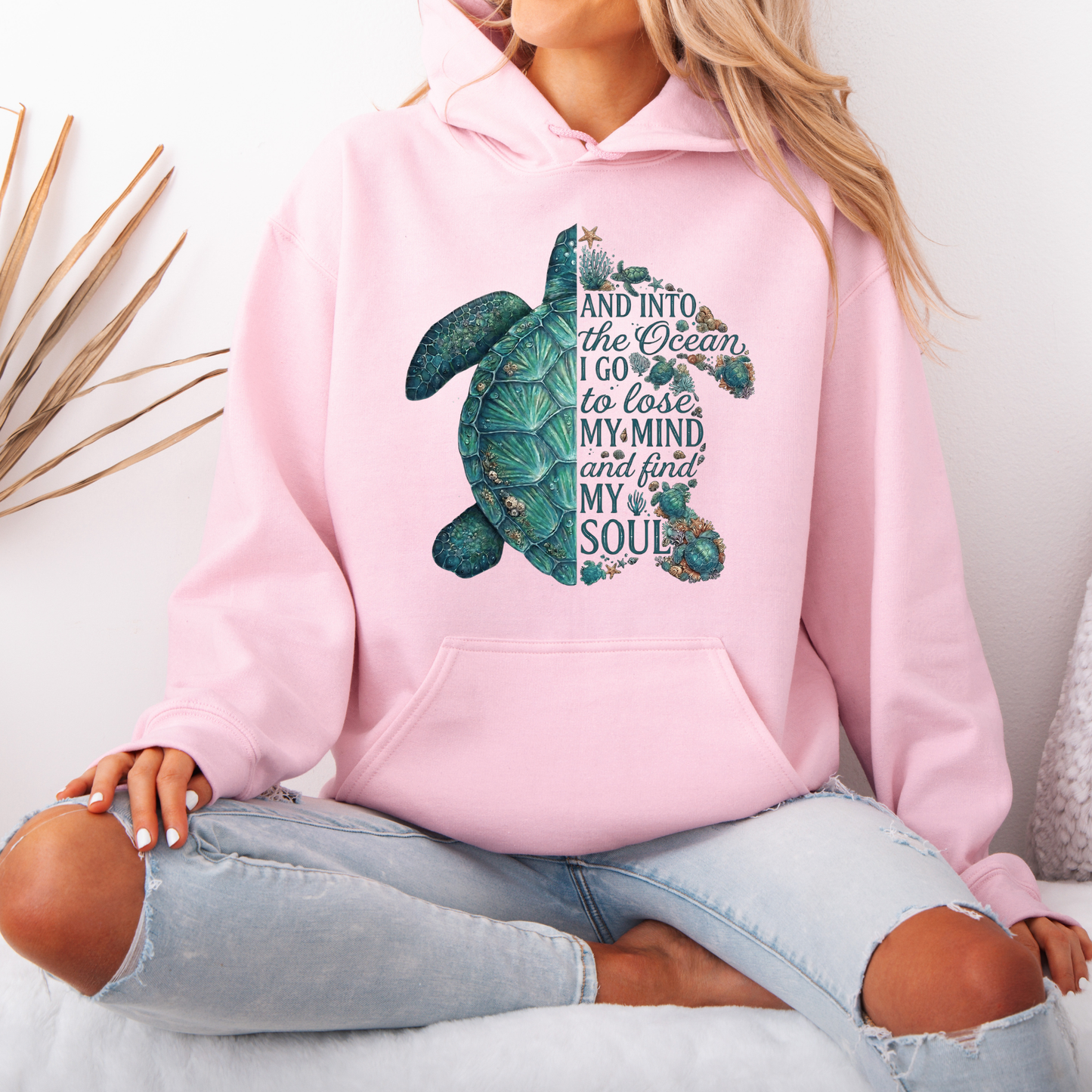 🐢🌊 Into The Ocean Sea Turtle Cozy Hoodie ✨