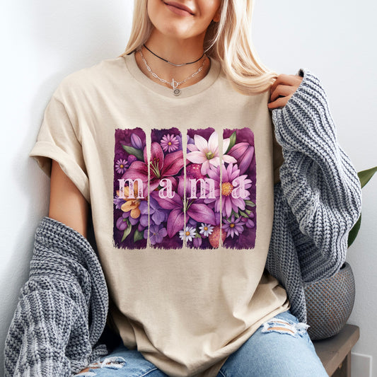 Blooming Mama T-shirt 100% Organic Cotton