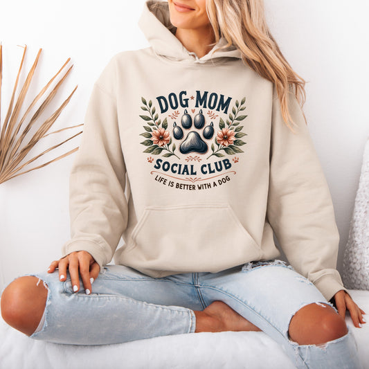 Mum Social Club Cotton Hoodie