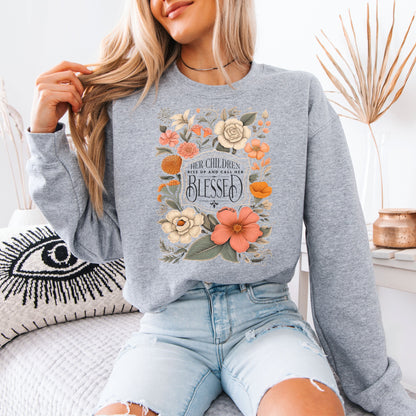 Blessed Cotton Sweatshirt