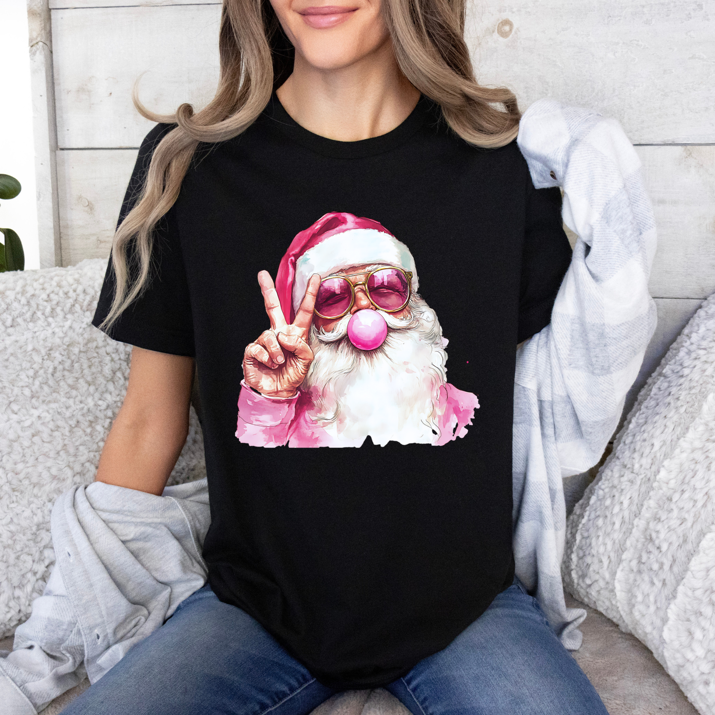 🎅🏻🕶️ Cool Santa ✨ 100% Organic Cotton T-Shirt