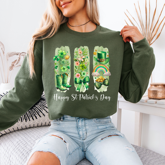 Happy St Patrick’s Day Sweatshirt 🍀🌈✨