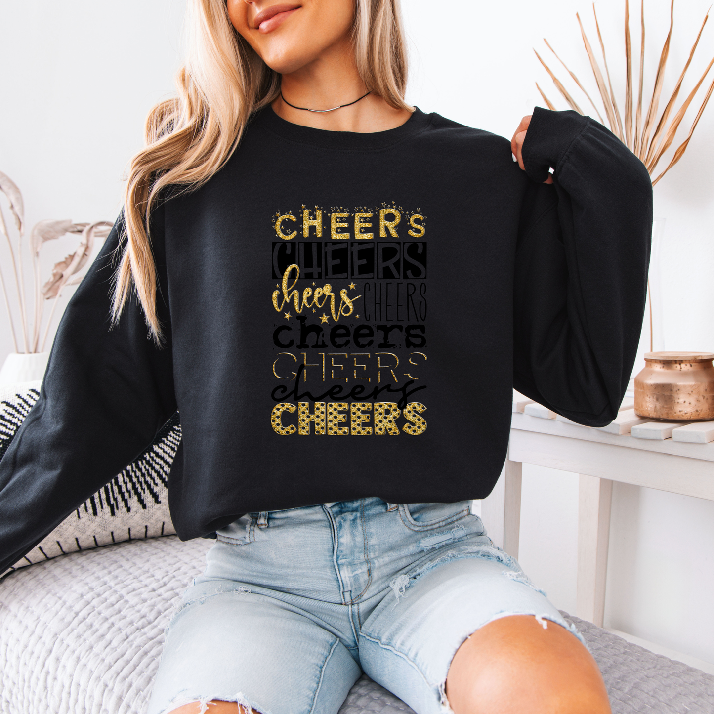 🍾✨ Cheers Celebration🎉 Organic Cotton Sweatshirt