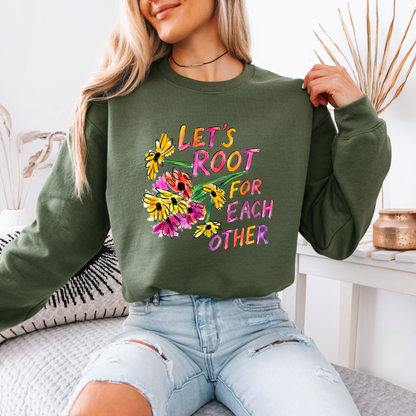 🌻💖 Floral Kindness Sweatshirt 🌸✨