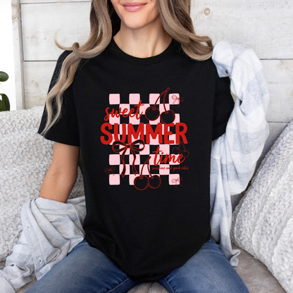 🍒🎀 Sweet Summer Cherry T-Shirt ☀️✨