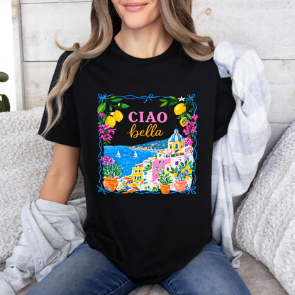 💙 Ciao Bella Seaside T-Shirt 🍋🌊