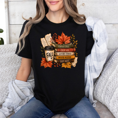 🍂 Autumn Stories Bookish T-Shirt 📚