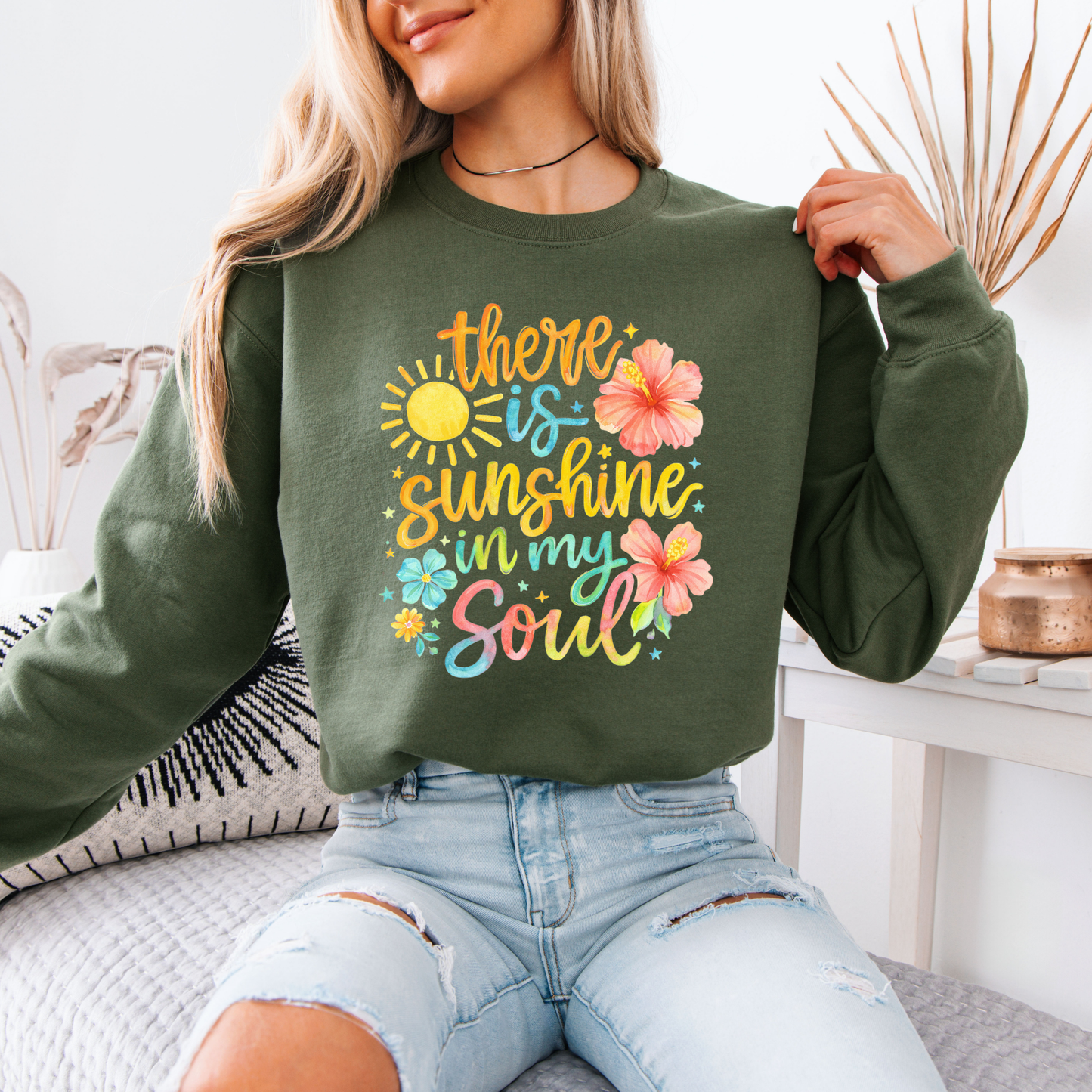 ☀️ Sunshine In My Soul Sweatshirt 🌺✨