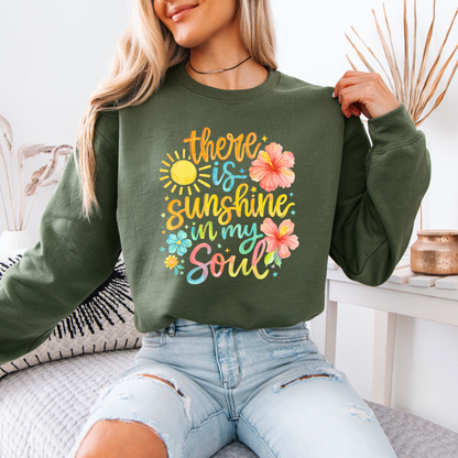 ☀️ Sunshine In My Soul Sweatshirt 🌺✨