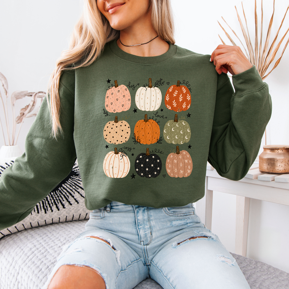 🎃🍂 Pumpkin Patch Cuties Soft Sweatshirt 🧡✨