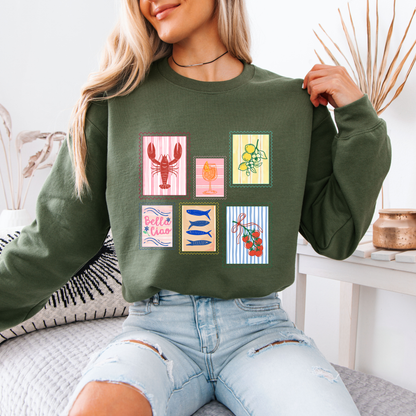 🍋🇮🇹 Amalfi Coast Sweatshirt 🌊✨