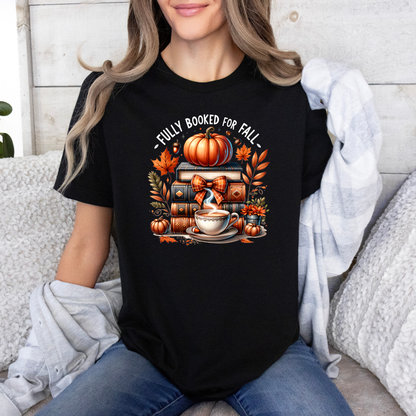 🍂📚 Fully Booked for Fall T-Shirt 🎃☕