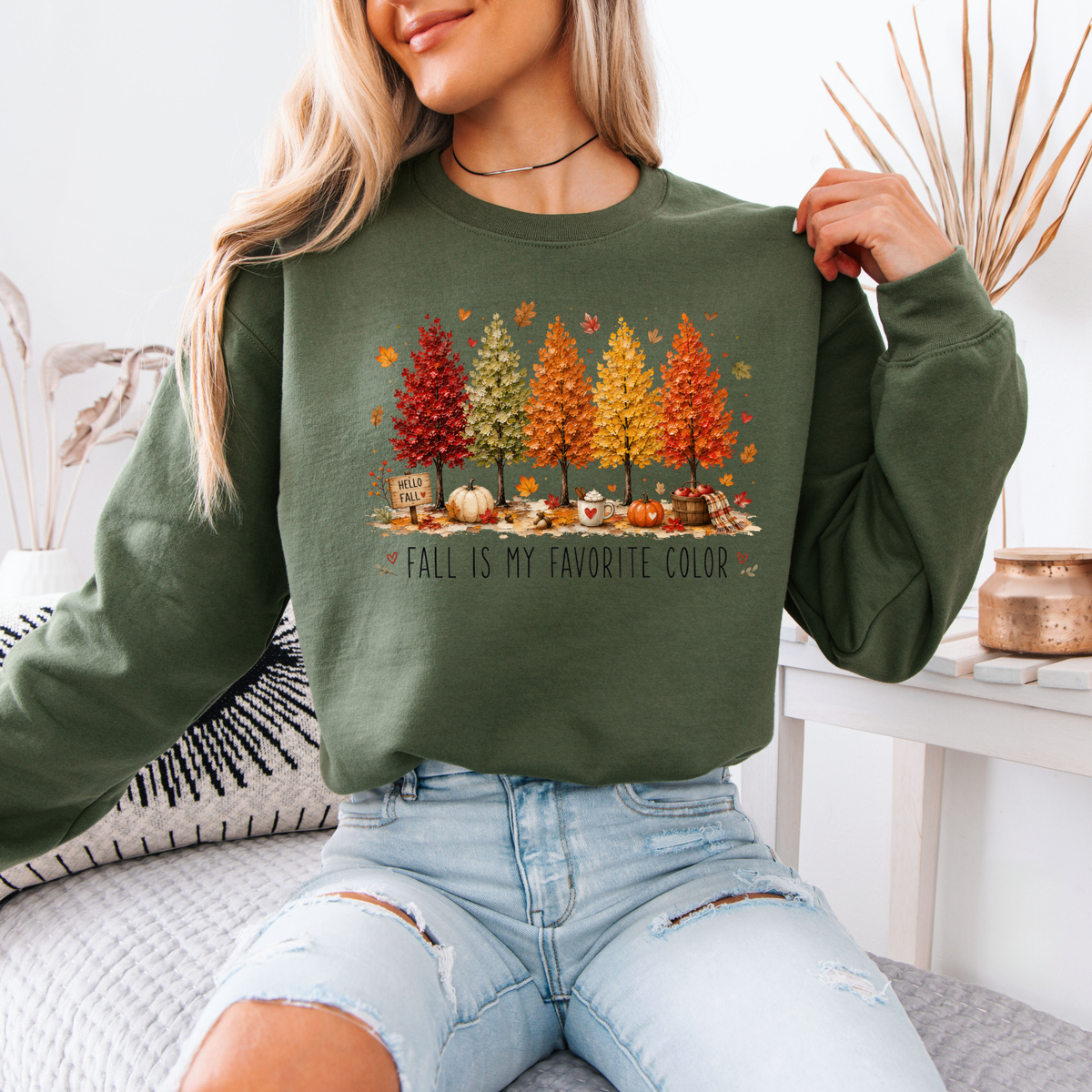 🍂🎨 Fall Is My Favourite Colour Soft Sweatshirt 🍁✨