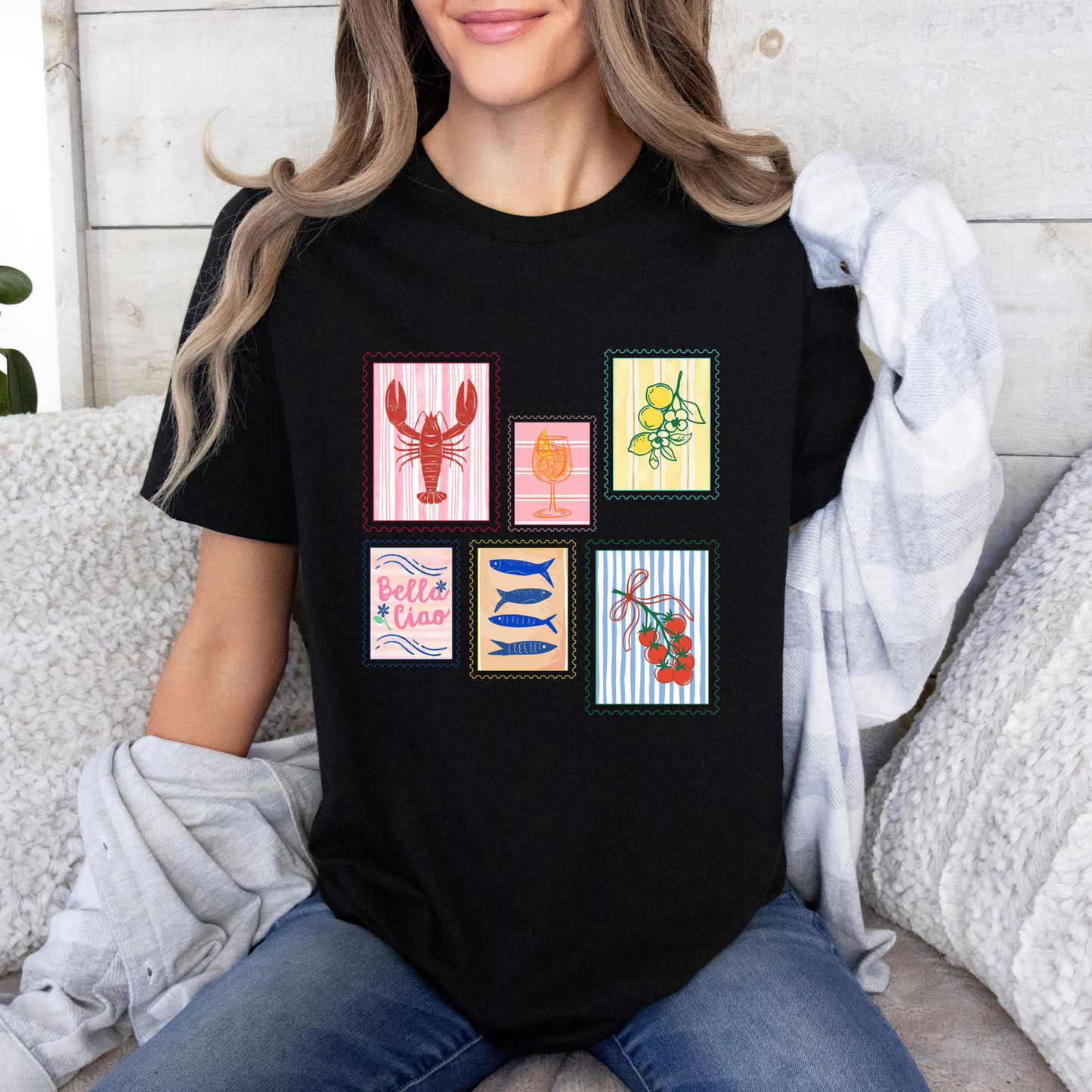 🍋🇮🇹 Amalfi Coast Graphic Tee 🌊✨