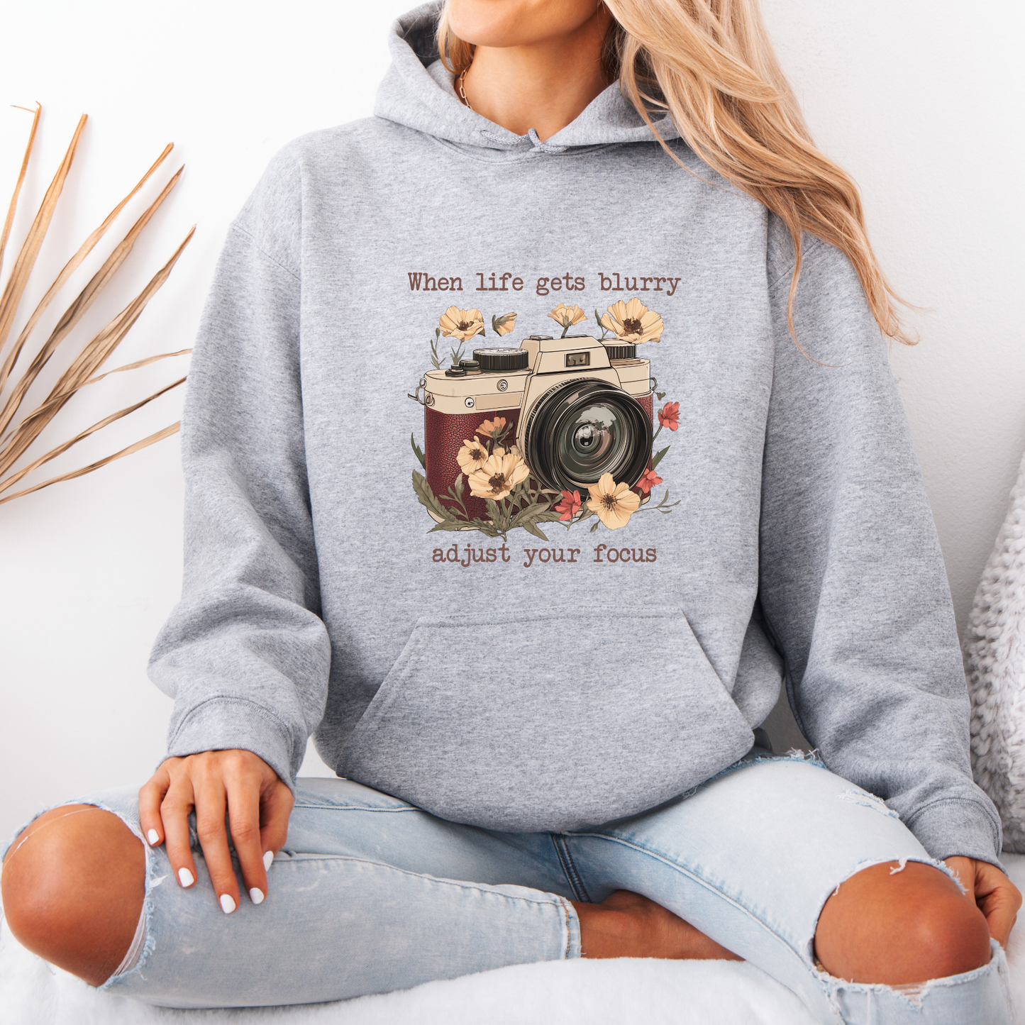 📸🌸 Adjust Your Focus
 Luxuriously Thick Hoodie✨