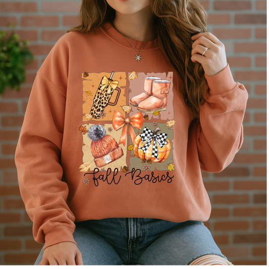 🎃🍁 Autumn Essentials👢🧣Cotton Sweatshirt