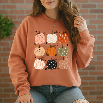 🎃🍂 Pumpkin Patch Cuties Soft Sweatshirt 🧡✨
