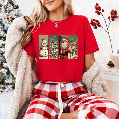 🌟🎄 Retro Holiday Magic 💫 100% Organic Cotton T-Shirt
