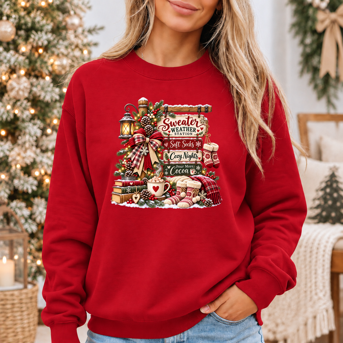 The Cosy Christmas Corner 🎄☕❤️ Cosy Christmas Sweatshirt