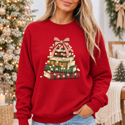 A Very Bookish Christmas 🎄📚 Cosy Christmas Sweatshirt