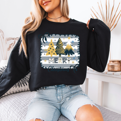 💛 Golden Merry Christmas🎄 Organic Cotton Sweatshirt