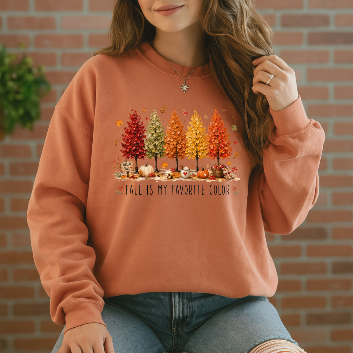 🍂🎨 Fall Is My Favourite Colour Soft Sweatshirt 🍁✨