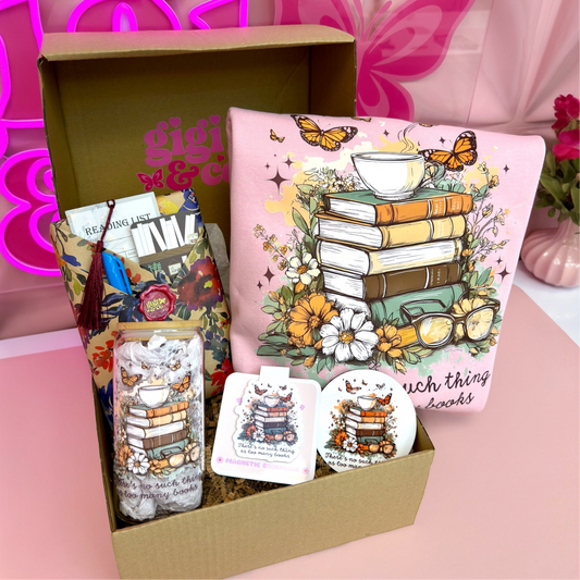 📚 Too Many Books? Never! Bookish Bundle 🦋☕🌼