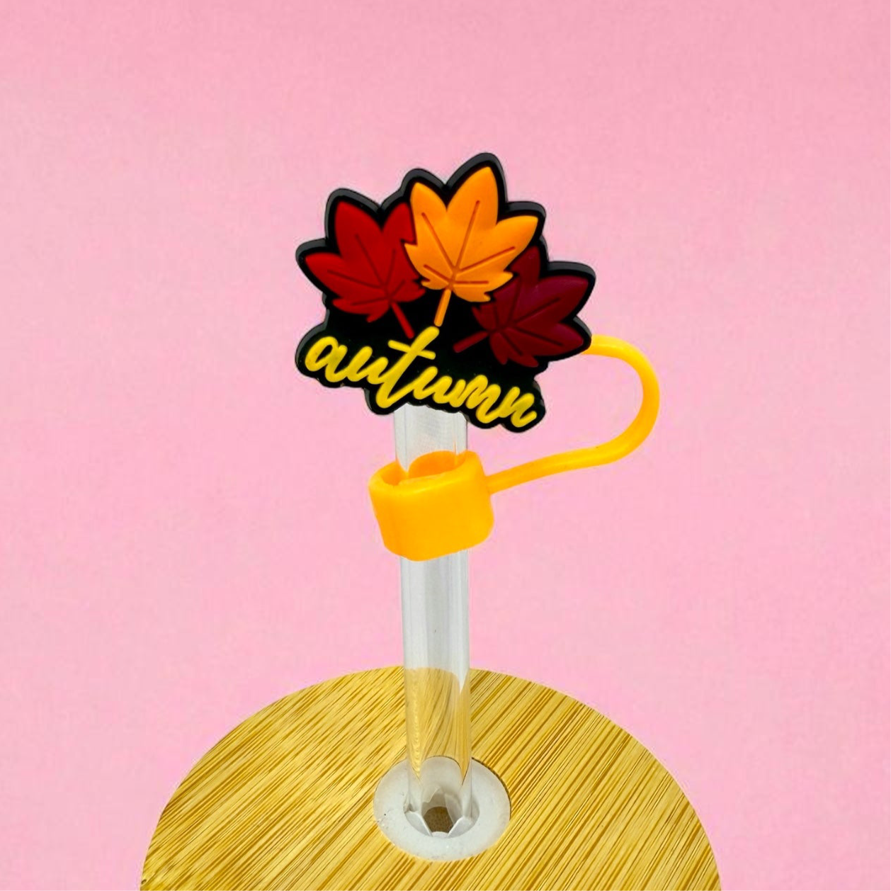 🍁 Autumn Leaves Straw Topper 🍂