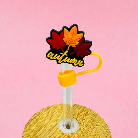 🍁 Autumn Leaves Straw Topper 🍂