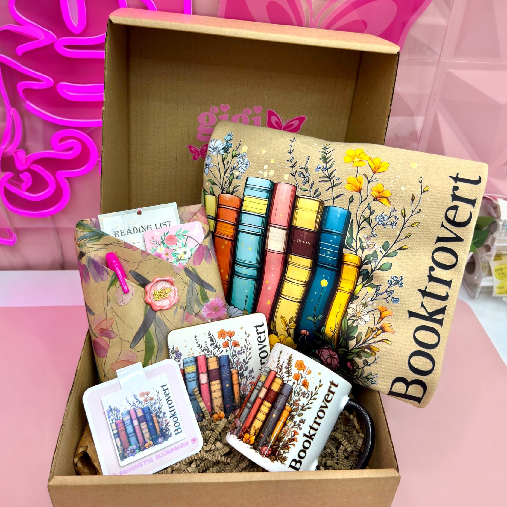The Ultimate Booktrovert Gift Box 📚✨