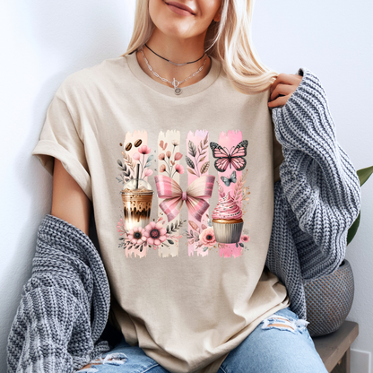 🎀☕ Bow & Coffee Club t-shirt 💕