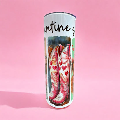 Small Town Valentine 💕 20oz Tumbler with Straw 🌸✨