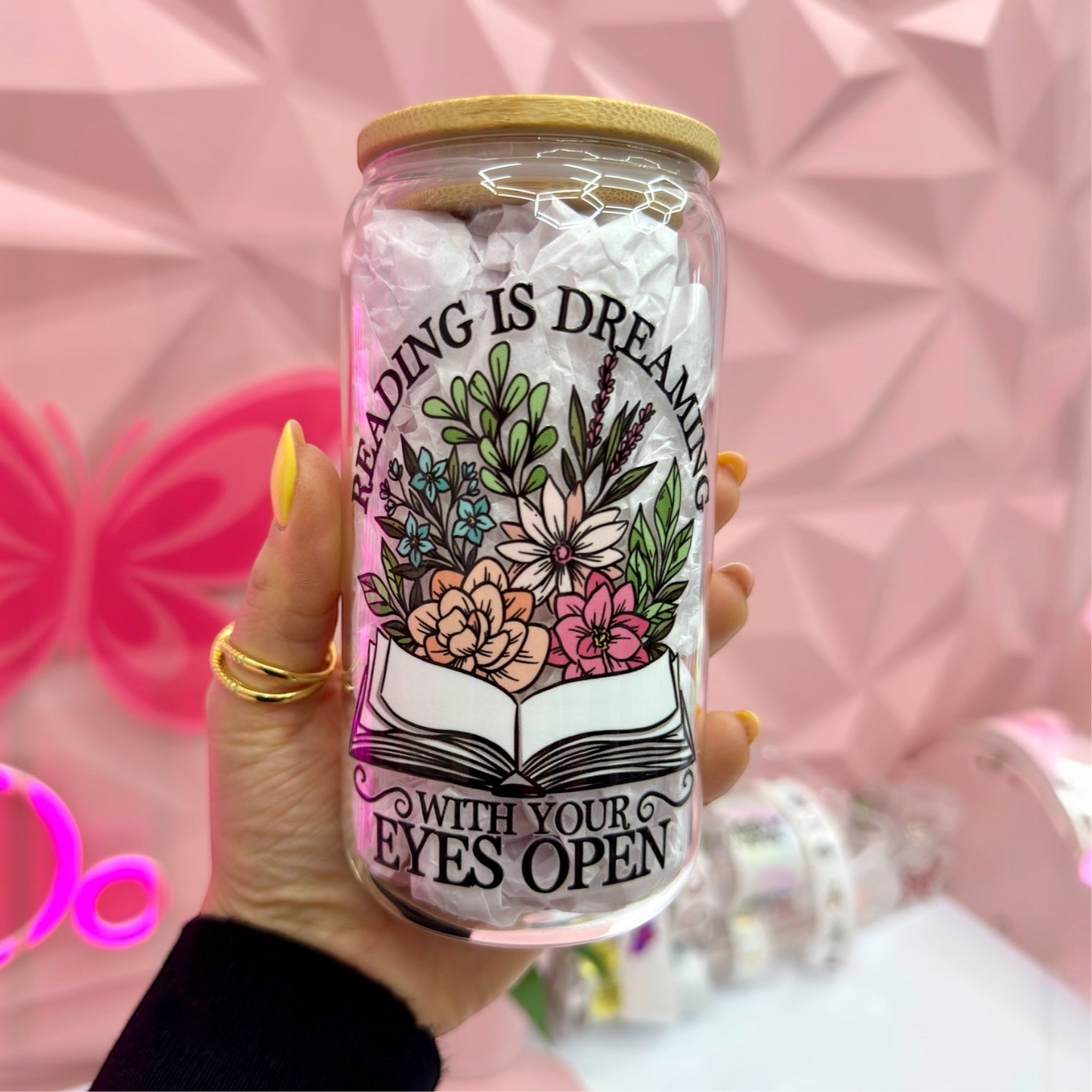 Reading Is Dreaming” Bookish Gift Box 🌸📚✨