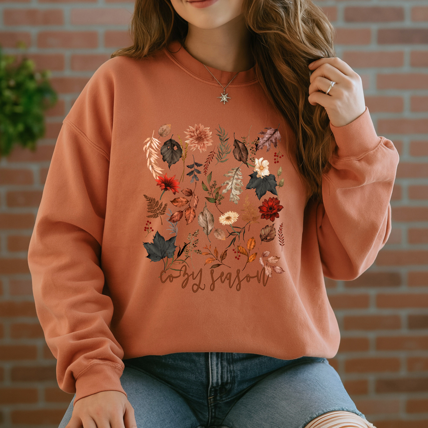 🍂🧡 Cozy Season Cotton Sweatshirt✨